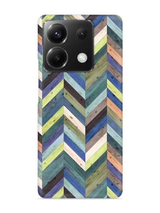 Chevron Random Color Snap Case for Poco X6 (5G) Zapvi