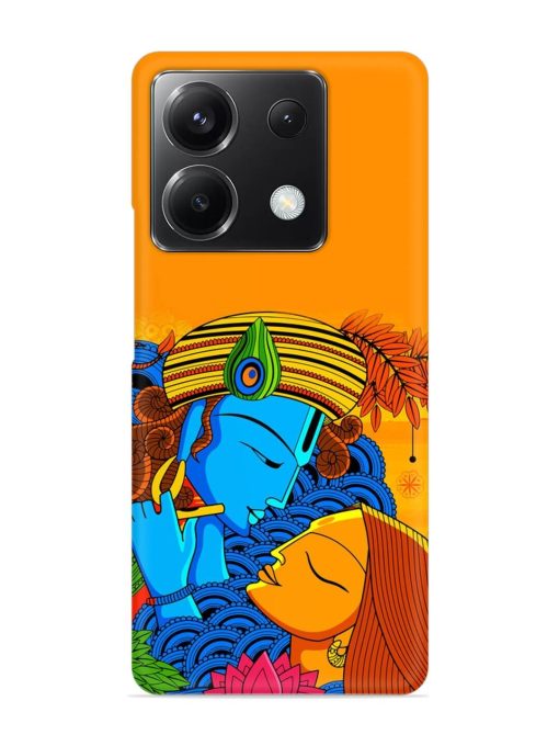 Illustration Hindu Goddess Snap Case for Poco X6 (5G) Zapvi