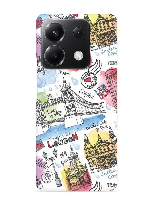 Vector London Landmark Snap Case for Poco X6 (5G)