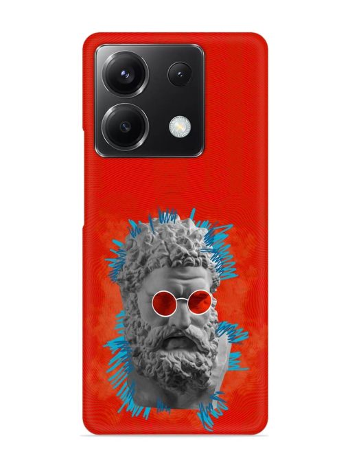 Contemporary Art Concept Snap Case for Poco X6 (5G) Zapvi