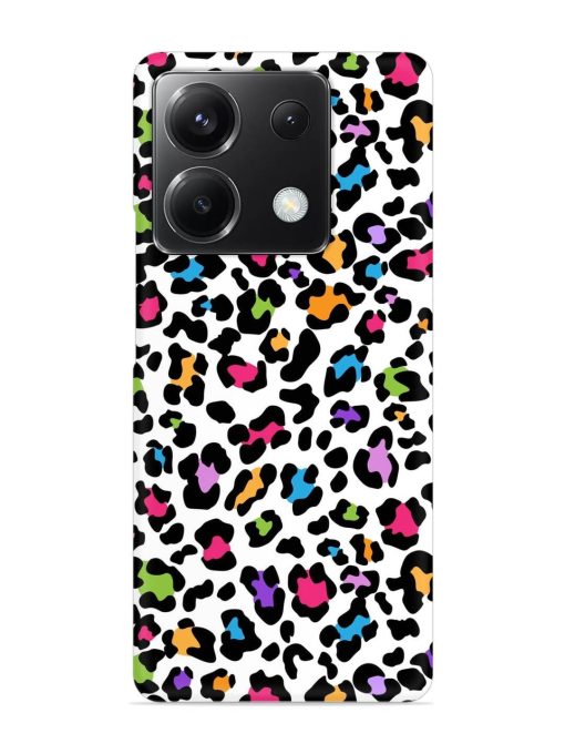 Seamless Leopard Pattern Snap Case for Poco X6 (5G) Zapvi