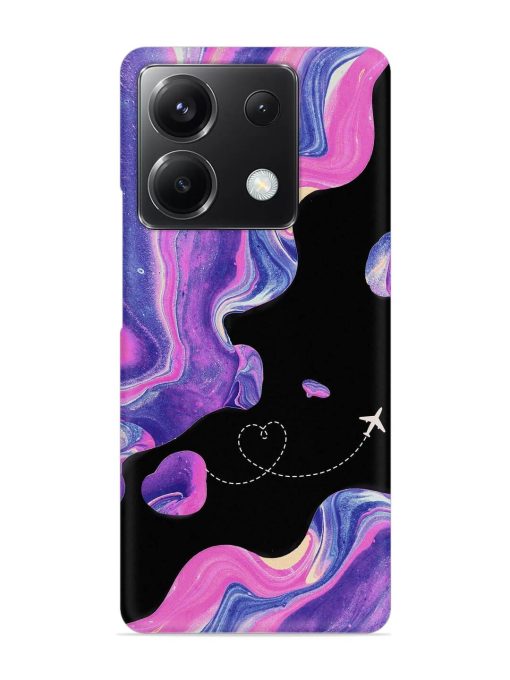 Glitter Art Snap Case for Poco X6 (5G) Zapvi