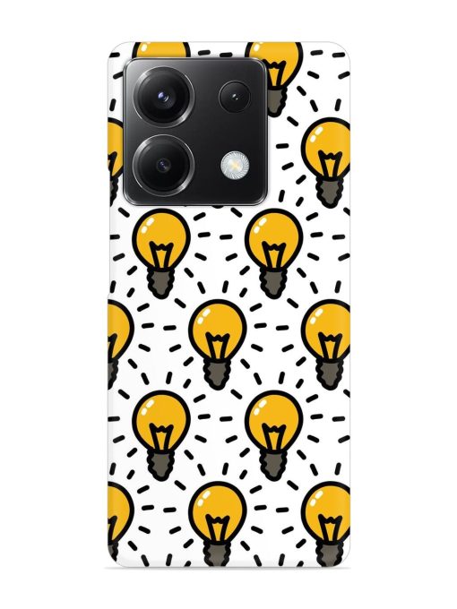 Light Bulb Seamless Snap Case for Poco X6 (5G)