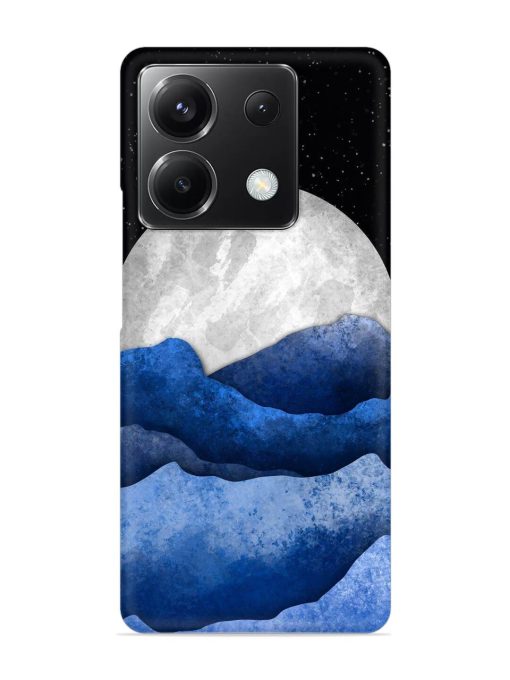 Full Moon Mountain Vector Snap Case for Poco X6 (5G)