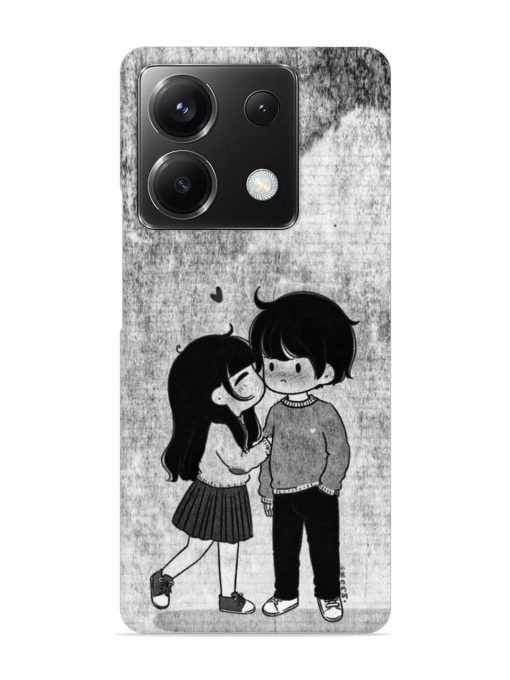 Couple Love Highlights Snap Case for Poco X6 (5G) Zapvi