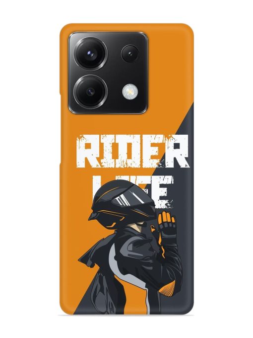 Rider Life Snap Case for Poco X6 (5G) Zapvi