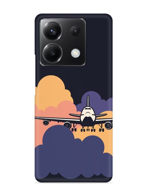 Aeroplane vector Snap Case for Poco X6 (5G)