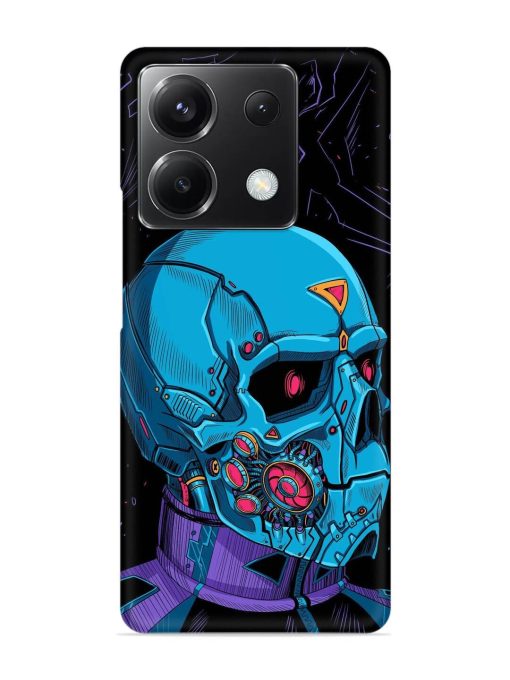 Skull Robo Vector Snap Case for Poco X6 (5G) Zapvi