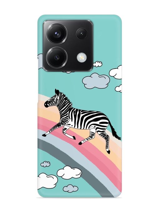 Running Zebra Snap Case for Poco X6 (5G) Zapvi