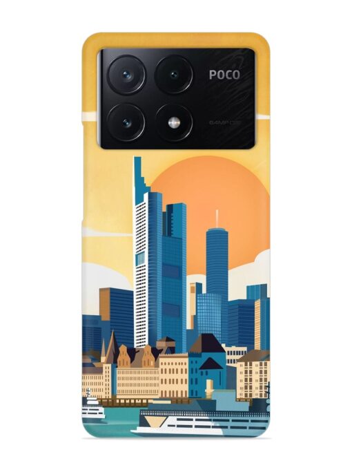 Germany Frankfurt Snap Case for Poco X6 Pro (5G) Zapvi