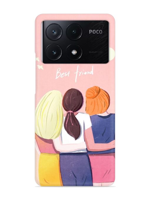 Friendship Day Snap Case for Poco X6 Pro (5G) Zapvi