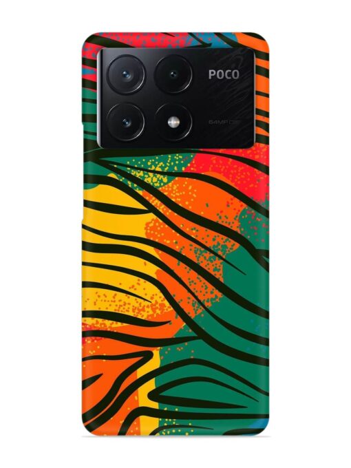 Bright Colorful Snap Case for Poco X6 Pro (5G)