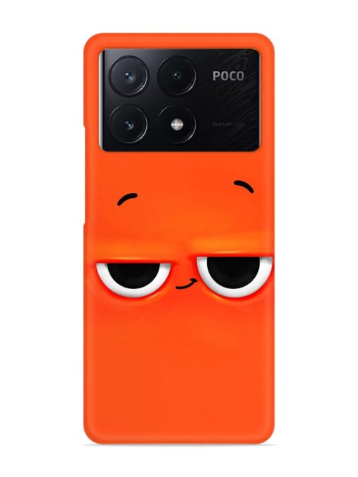 Smiley Face Snap Case for Poco X6 Pro (5G) Zapvi