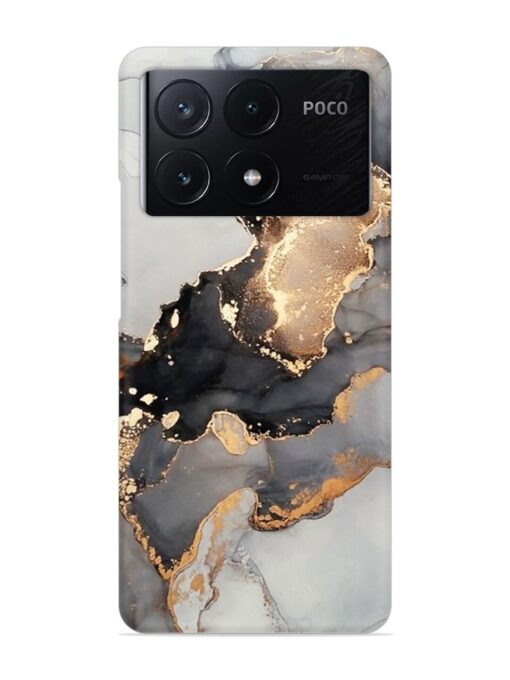 Luxury Abstract Fluid Snap Case for Poco X6 Pro (5G) Zapvi