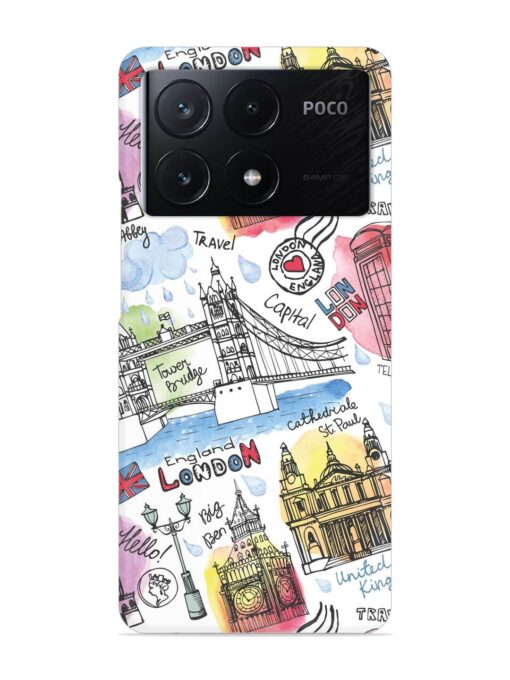 Vector London Landmark Snap Case for Poco X6 Pro (5G) Zapvi