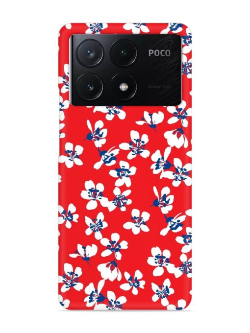 Hand Drawn Abstract Snap Case for Poco X6 Pro (5G) Zapvi