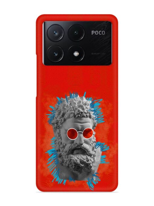 Contemporary Art Concept Snap Case for Poco X6 Pro (5G) Zapvi