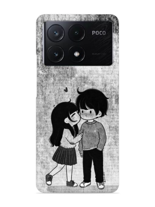 Couple Love Highlights Snap Case for Poco X6 Pro (5G) Zapvi