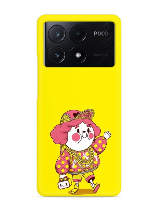 Art Toy Snap Case for Poco X6 Pro (5G) Zapvi