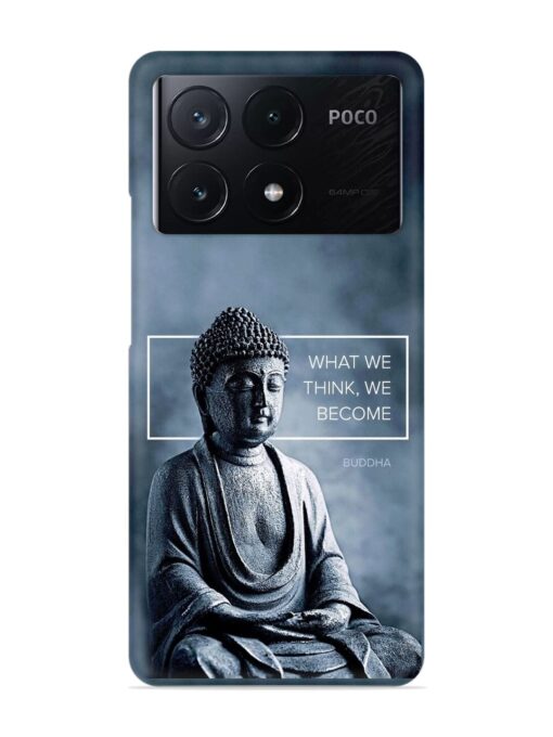 What We Think We Become Snap Case for Poco X6 Pro (5G) Zapvi