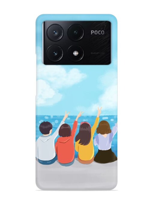 Happy Kids Snap Case for Poco X6 Pro (5G) Zapvi