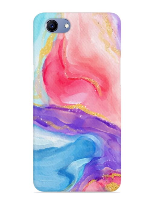 Watercolor Gradient Snap Case for Realme 1 Zapvi