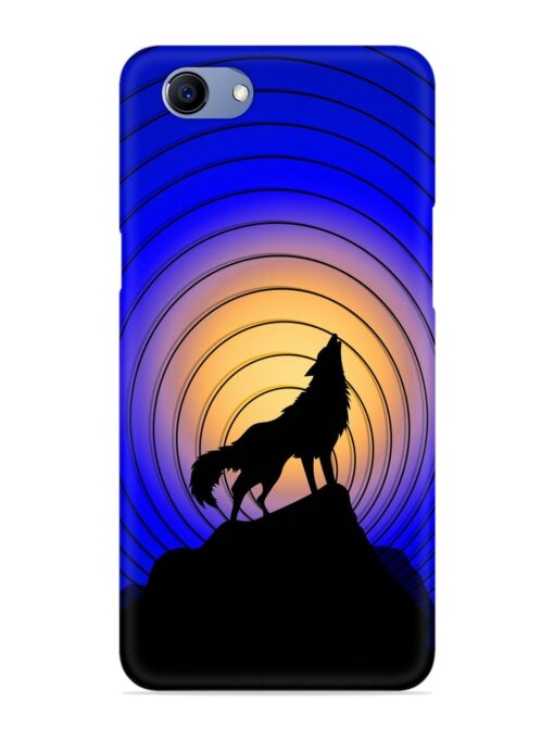 Fox Roaring Design Snap Case for Realme 1