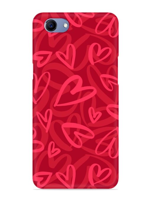 Seamless Romantic Pattern Snap Case for Realme 1