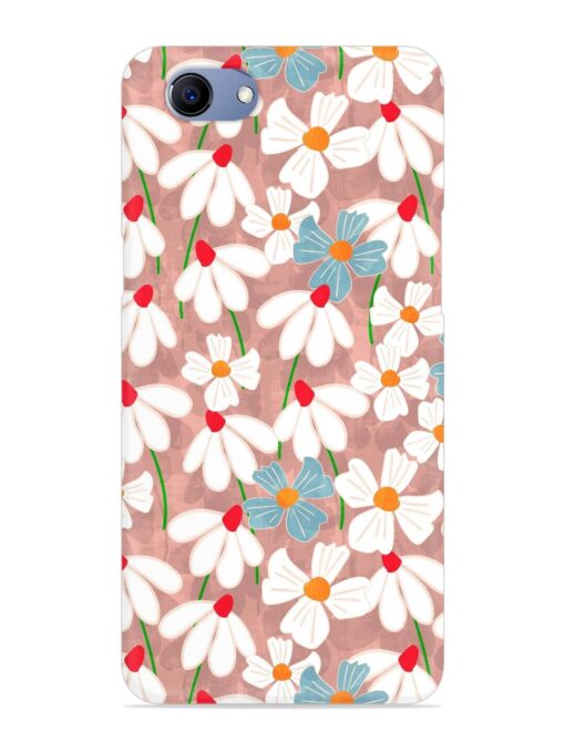 Abstract Petal Flowers Snap Case for Realme 1 Zapvi