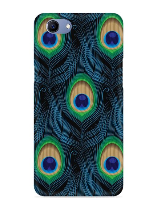 Seamless Pattern Peacock Snap Case for Realme 1 Zapvi