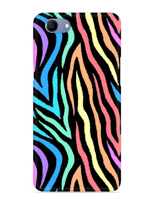 Colorful Abstract Zebra Snap Case for Realme 1 Zapvi