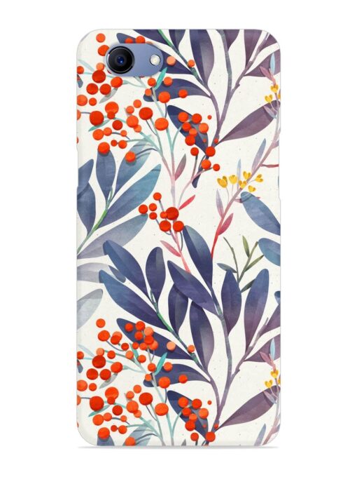 Seamless Floral Pattern Snap Case for Realme 1