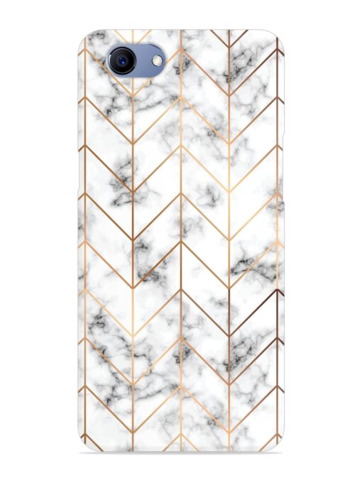 Vector Marble Texture Snap Case for Realme 1 Zapvi