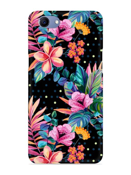 Seamless Floral Pattern Snap Case for Realme 1