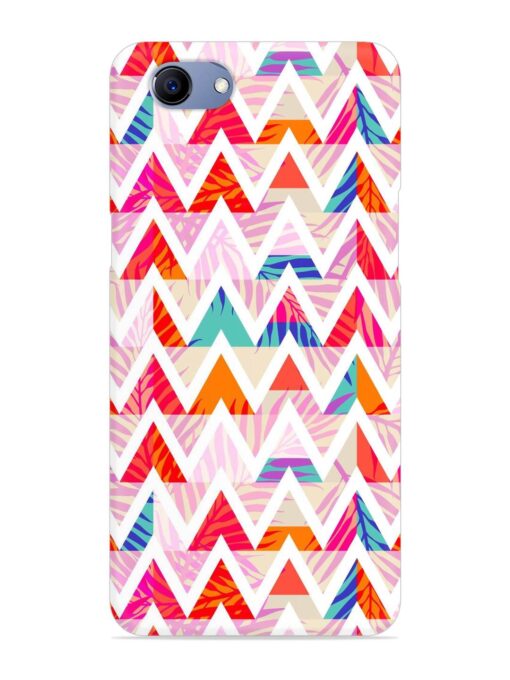 Abstract Triangle Background Snap Case for Realme 1 Zapvi