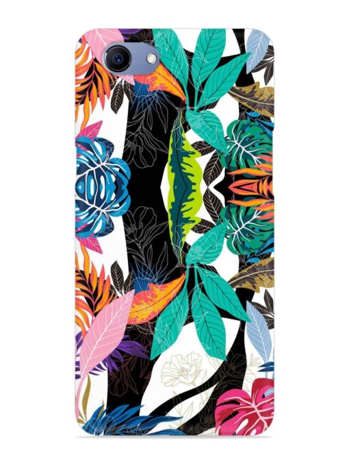 Floral Pattern Bright Snap Case for Realme 1