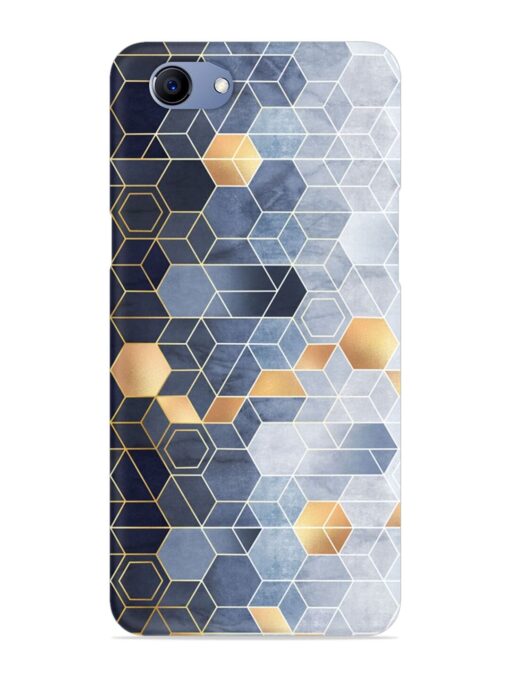 Geometric Abstraction Hexagons Snap Case for Realme 1