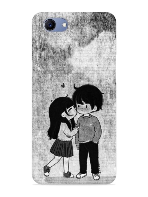 Couple Love Highlights Snap Case for Realme 1