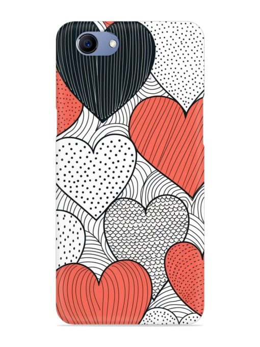 Girly Heart Seamless Snap Case for Realme 1