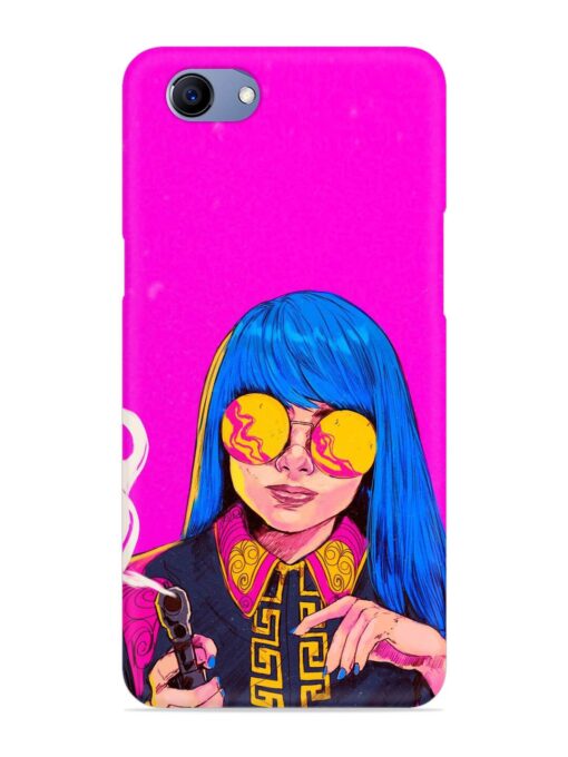 Aesthetic Anime Girl Snap Case for Realme 1 Zapvi