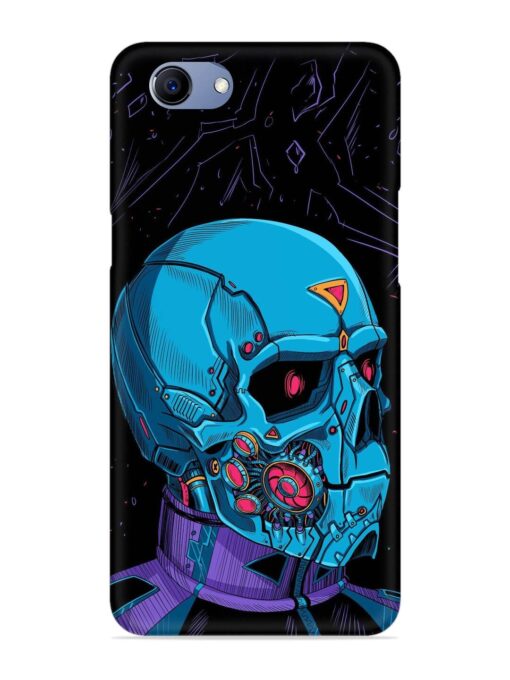 Skull Robo Vector Snap Case for Realme 1 Zapvi