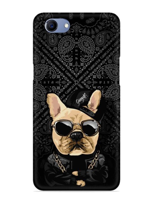 Gangsta Cool Sunglasses Dog Snap Case for Realme 1