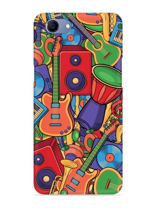 Colorful Music Art Snap Case for Realme 1