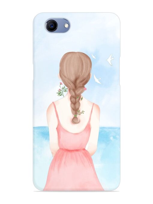 Watercolor Girl Vector Snap Case for Realme 1