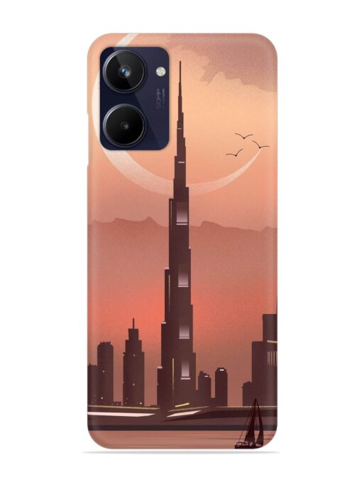 Landmark Burj Khalifa Snap Case for Realme 10 Zapvi