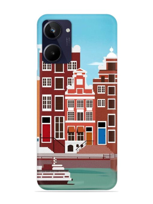 Scenery Architecture Amsterdam Landscape Snap Case for Realme 10 Zapvi