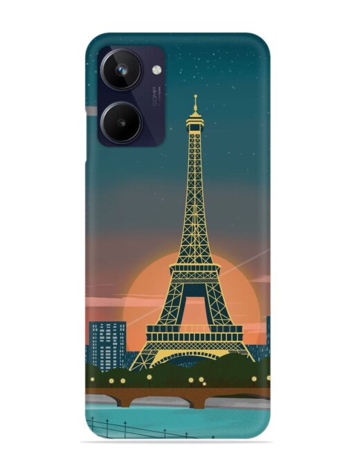 Scenery Architecture France Paris Snap Case for Realme 10 Zapvi