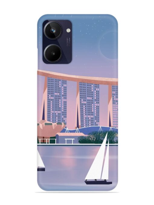 Singapore Scenery Architecture Snap Case for Realme 10 Zapvi