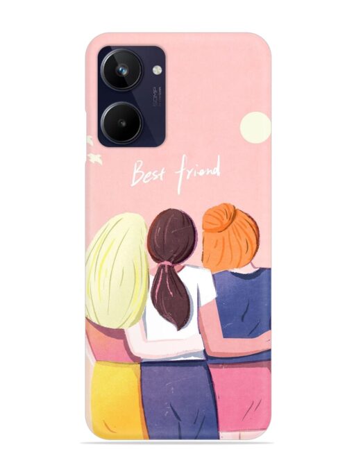 Friendship Day Snap Case for Realme 10 Zapvi