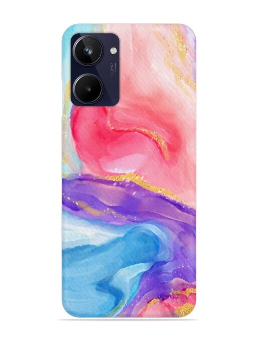 Watercolor Gradient Snap Case for Realme 10